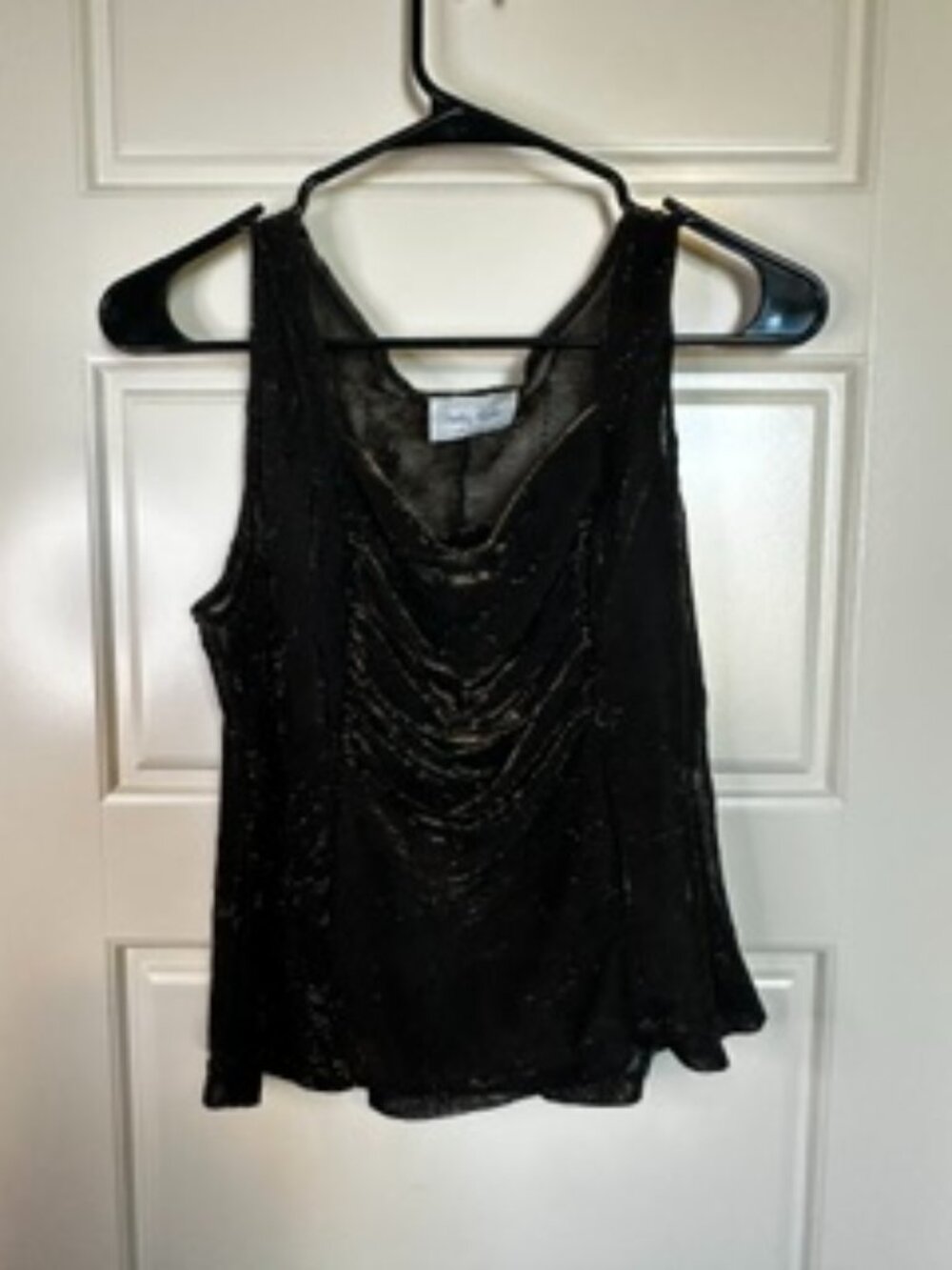 Vintage Hanky Panky Flowy Tank Top Sheer